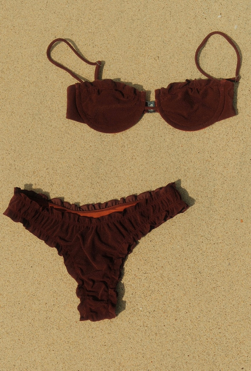 The Lola top - Desert clay