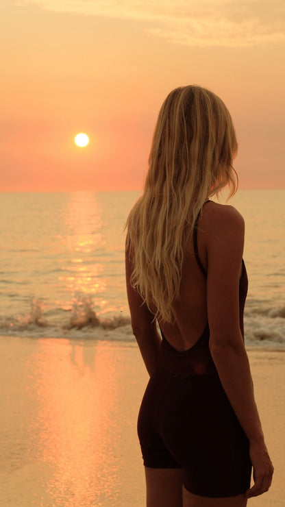 Rhiannon body suit - Desert clay