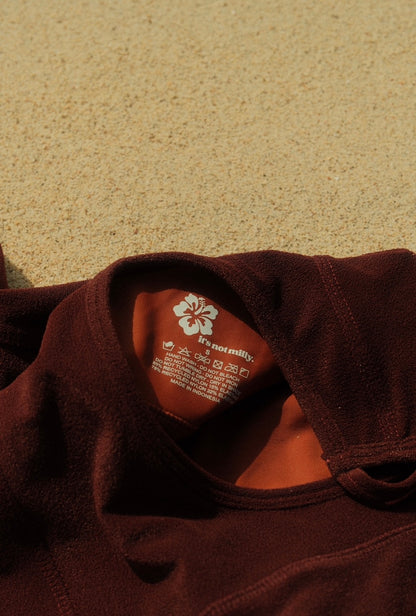 Rhiannon body suit - Desert clay