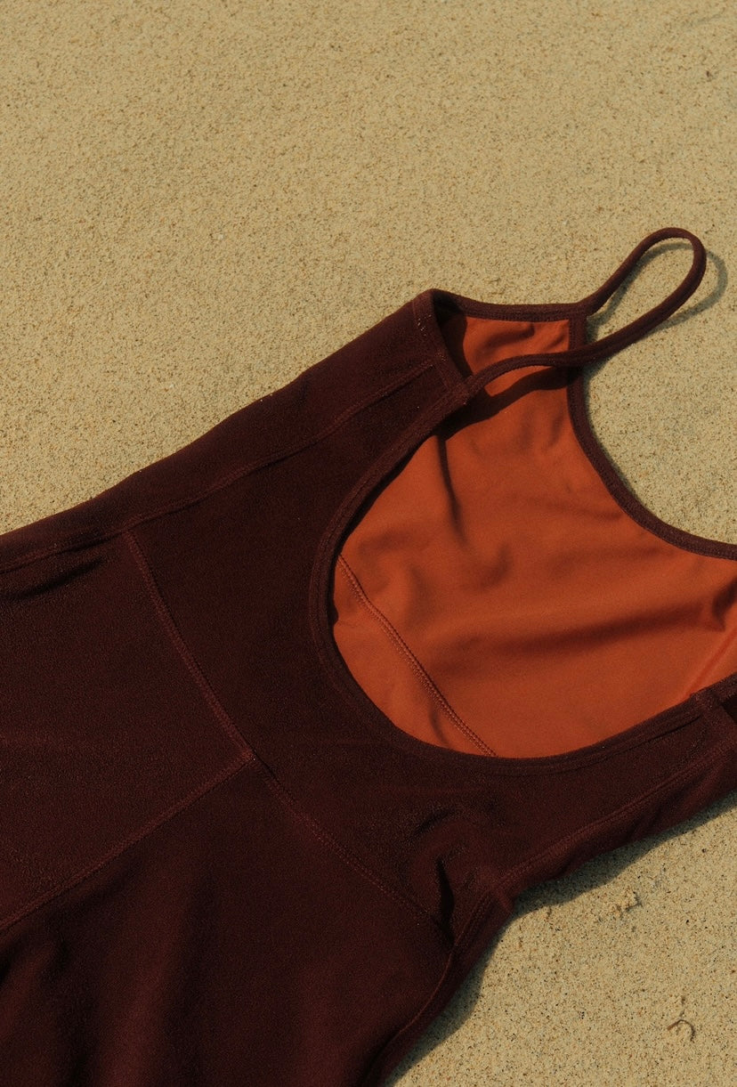 Rhiannon body suit - Desert clay